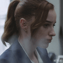 Nervous Look Emily GIF - Nervous Look Emily Fair Play GIFs