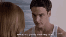 Stalked By My Neighbor Lifetime GIF - Stalked By My Neighbor Lifetime You Wanna Go Into The Living Room GIFs