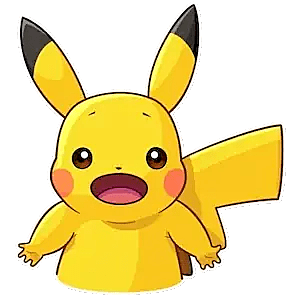Pikachu Cute Sticker - Pikachu Chu Pika Stickers