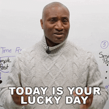 Today Is Your Lucky Day James GIF