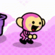 Rhythm Heaven Monkey GIF - Rhythm Heaven Monkey Hole In One GIFs