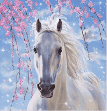 White Horse GIF