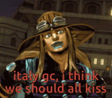 Italy Gc Kiss GIF - Italy Gc Kiss Ahhhhhh GIFs