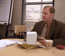The Office Toby GIF - The Office Toby Suck On This GIFs