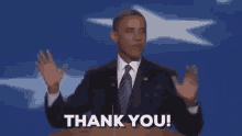 Thank You Obama GIF - Thank You Obama Settle Down GIFs