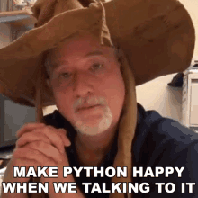 Make Python Happy When We Talking To It Charles Severance GIF - Make Python Happy When We Talking To It Charles Severance Dr Chuck GIFs