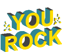You Rock Youre The Best Sticker - You Rock Youre The Best Youre Awesome Stickers