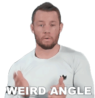 Weird Angle Jordan Preisinger Sticker - Weird Angle Jordan Preisinger Jordan Teaches Jiujitsu Stickers