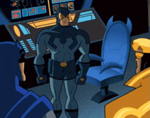 Ted Kord Blue Beetle GIF - Ted Kord Blue Beetle Batman The Brave And The Bold GIFs