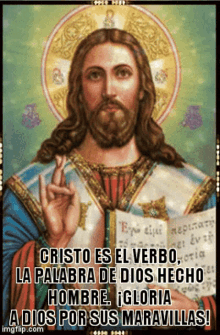 Cristo Dios GIF - Cristo Dios Cristo Es El Verbo GIFs