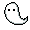 Ghost Spooky Sticker