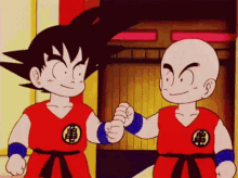 Fist Bump Anime Dbz GIF - Fist Bump Anime Dbz Goku GIFs