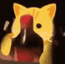 Cat Yellow Cat GIF - Cat Yellow Cat Emoji GIFs