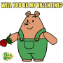 Will You Be My Valentine Will You Be My Girlfriend GIF - Will You Be My Valentine Will You Be My Girlfriend Love GIFs