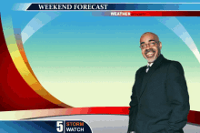 Weekend Forecast Says It'S Going To Be Full Of Food GIF - Weather Weatherman Forecast GIFs