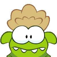 Laughing Om Nom Sticker - Laughing Om Nom Cut The Rope Stickers