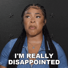 I'M Really Disappointed Kam Williams GIF - I'M Really Disappointed Kam Williams The Challenge All Stars GIFs