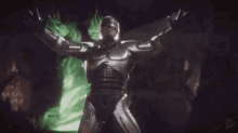 Mortal Kombat Friendship GIF - Mortal Kombat Friendship Robocop GIFs