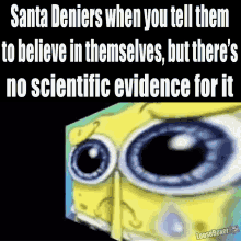 Santa Deniers Spongebob GIF