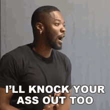 Ill Knock Your Ass Out Too Mark Phillips GIF - Ill Knock Your Ass Out Too Mark Phillips Rdcworld1 GIFs