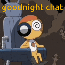 Goodnight Chat Kululu GIF - Goodnight Chat Kululu Sgt Frog GIFs