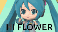 Flower Miku GIF - Flower Miku Shimura GIFs