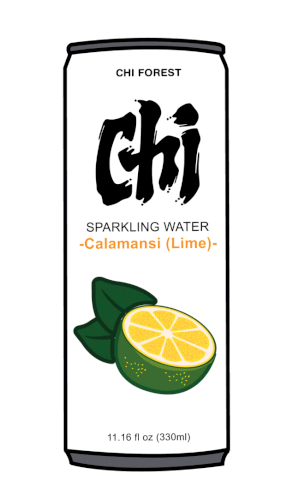 Chi Forest Calamansi Sticker - Chi Forest Calamansi Sparkling Water Stickers