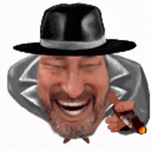 Happy Gripscord GIF - Happy Gripscord Cigar Man GIFs