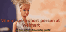 jesus christ is that a fucking gremlin short person short people walmart