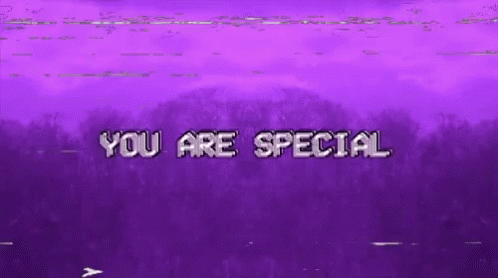 Aesthetic Purple GIF - Aesthetic Purple You Are Special - Discover & Share  GIFs