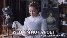Well Im Not A Poet Im Just A Woman GIF