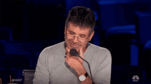 Laughing Simon Cowell GIF - Laughing Simon Cowell Americas Got Talent GIFs