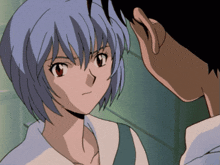 Evangelion Rei GIF - Evangelion Rei Rei Ayanami GIFs