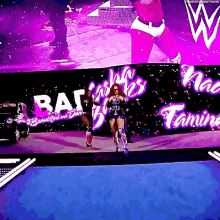 Sasha Banks Entrance GIF - Sasha Banks Entrance Naomi GIFs