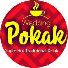 wedang pokak cup super hot traditional drink