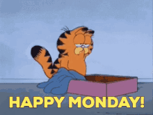 Mondays Garfield GIF