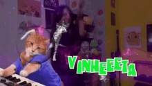 Vinheeeta Playing Piano GIF - Vinheeeta Playing Piano Cat GIFs