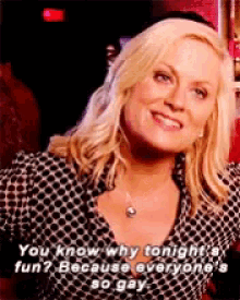 Parks And Rec Leslie Knope GIF - Parks And Rec Leslie Knope Gay GIFs
