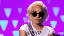 леди гага бич королева очки GIF - Lady Gaga Gaga Slay GIFs