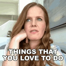 Things That You Love To Do Rebecca Mader GIF - Things That You Love To Do Rebecca Mader Cameo GIFs