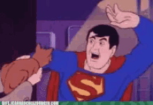 Superman Cat GIF - Superman Cat Cartoon GIFs