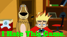 Johnny Test I Hate This Game GIF - Johnny Test I Hate This Game This Game Sucks GIFs