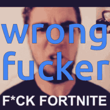 Wrong Fucker Fuck Fortnite GIF - Wrong Fucker Fuck Fortnite Middle Finger GIFs