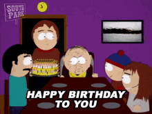 Happy Birthday To You Stan Marsh GIF - Happy Birthday To You Stan Marsh Randy Marsh GIFs