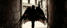 Dark Wings Angel GIF - Dark Wings Wings Angel GIFs