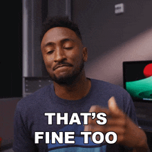 That'S Fine Too Marques Brownlee GIF - That'S Fine Too Marques Brownlee Mkbhd GIFs