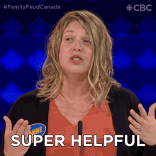 Super Helpful Roxanne GIF - Super Helpful Roxanne Family Feud Canada GIFs