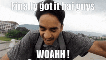 Finally I Got It Ratan Karki GIF - Finally I Got It Ratan Karki Nepali Vlogger GIFs