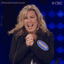 Jumping Jennifer GIF - Jumping Jennifer Family Feud Canada GIFs