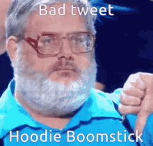 Hoodie Boomstick Hoodie Benny GIF - Hoodie Boomstick Hoodie Benny Bad Tweet GIFs